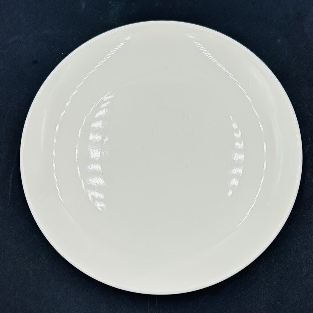 Homer Laughlin Alexa 9" Luncheon Plates Solid Ivory Restaurant Ware
